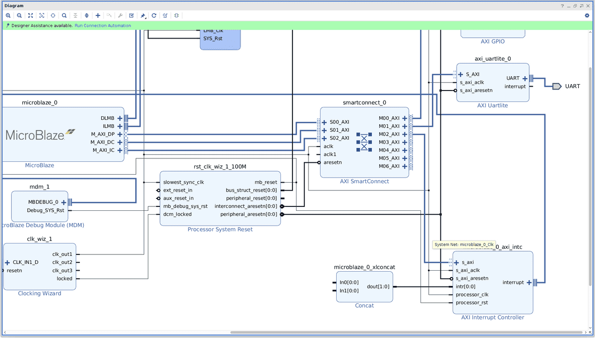 Connecting the interrupt controller